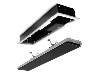 Heatstrip Inbouwframe Behuizing Flushmount RVS