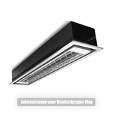 Heatstrip Inbouwframe Behuizing Flushmount RVS