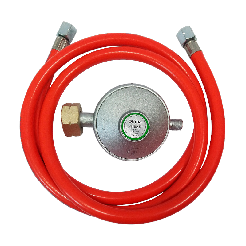 GFA Heteluchtkanon op gas Drukregelaar Set 700 mBar