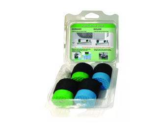 Trillingsdempers met stalen veer • Set van 4 stuks • 30-55 kg