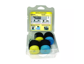 Trillingsdempers met stalen veer • Set van 4 stuks • 50-80 kg