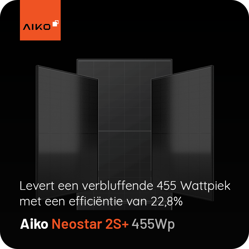 Zonnepaneel Aiko Neostar 2S+ 455Wp Glas-Glas