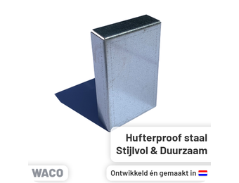 Leidinggoot Eindkap Verzinkt staal Waco NW-103V 120x70 mm