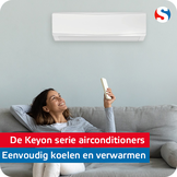 Sinclair Keyon SIH-24BIK Singlesplit Airco 6,2kW +Wifi