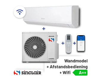 Sinclair Keyon SIH-12BIK Singlesplit Airco 3,2kW +Wifi