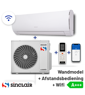 Sinclair Terrel SIH-13BITW Singlesplit Airco 3,5kW +Wifi