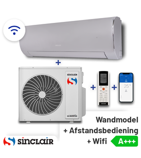 Sinclair Terrel SIH-09BITS Singlesplit Airco 2,7kW +Wifi
