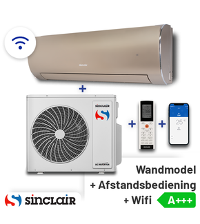 Sinclair Terrel SIH-13BITC Singlesplit Airco 3,5kW +Wifi