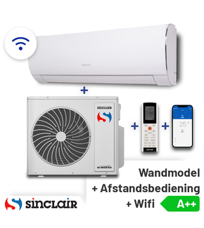 Sinclair Terrel SIH-24BIT2W Singlesplit Airco 7,0kW +Wifi