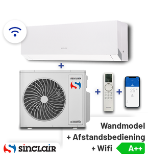 Sinclair Marvin SIH-12BIMW Singlesplit Airco 3,5kW +Wifi