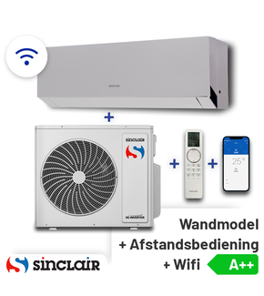 Sinclair Marvin SIH-12BIMS Singlesplit Airco 3,5kW +Wifi