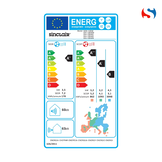 Sinclair Marvin SIH-12BIMS Singlesplit Airco 3,5kW +Wifi
