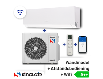 Sinclair Marvin SIH-18BIMW Singlesplit Airco 5,3kW +Wifi