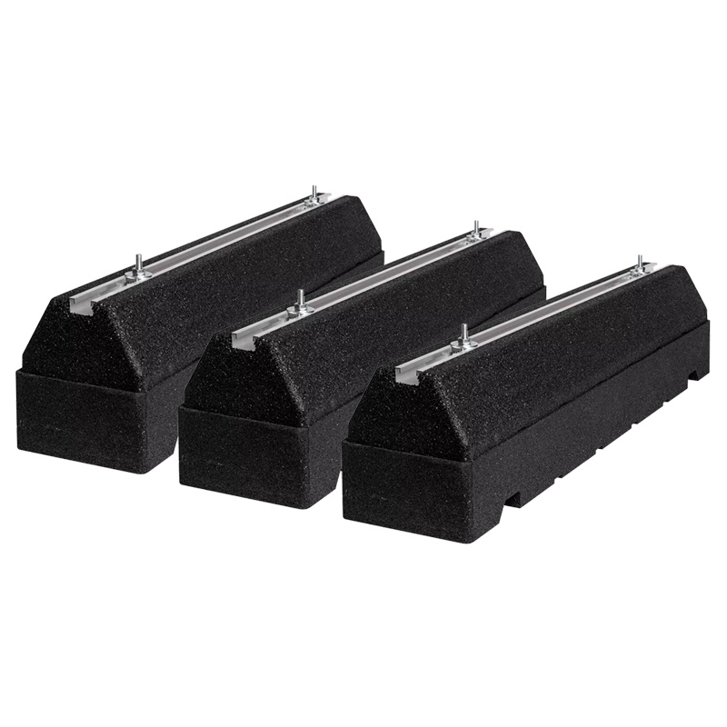 Aircofoot Warmtepomp Opstelbalken Voeten Set van 3 stuks 100cm Extra Hoog