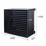 CAL130 Airco Omkasting Aluminium Antraciet L