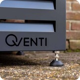 CAL115 Pro Airco Omkasting Aluminium Antraciet M - met servicedeur