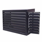 CAL115 Pro Airco Omkasting Aluminium Antraciet M - met servicedeur