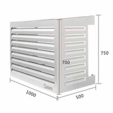 CAL100 Airco Omkasting Aluminium Wit S