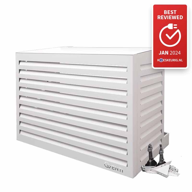 CAL115 Airco Omkasting Aluminium Wit M