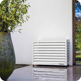 CAL115 Airco Omkasting Aluminium Wit M