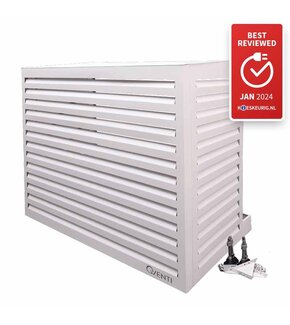 CAL130 Airco Omkasting Aluminium Wit L