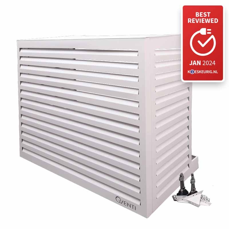 CAL130 Airco Omkasting Aluminium Wit L