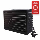 CAL100 Airco Omkasting Aluminium Zwart S