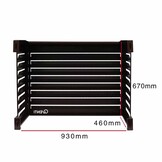 CAL100 Airco Omkasting Aluminium Bruin S