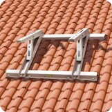 Airco Buitenunit Schuindakbeugel MT650 20°-51° Max. 140kg