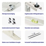 Airco Buitenunit Schuindakbeugel MT650 20°-51° Max. 140kg