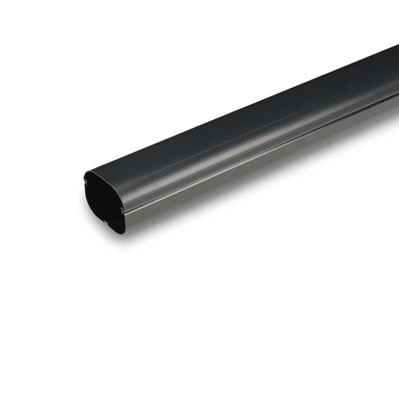 Leidinggoot PVC Antraciet Inaba Denko SD-77-A 75x63 mm 1,5 meter