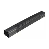 Leidinggoot Flexibel PVC Antraciet Inaba Denko SF-77-500-A 75x63 mm 0,5 meter