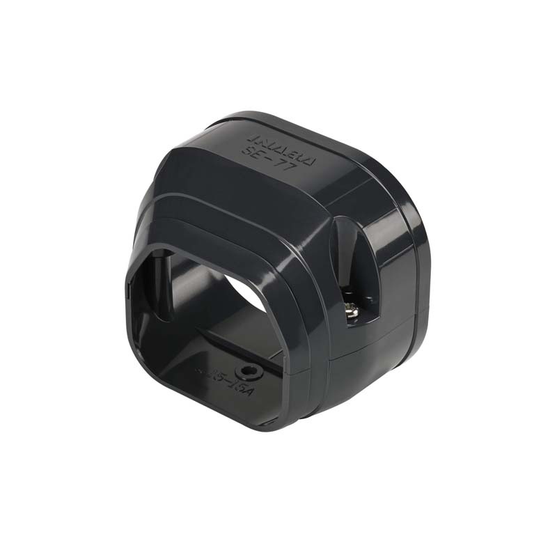 Eindstuk PVC Antraciet Inaba Denko SE-77-A 75 mm