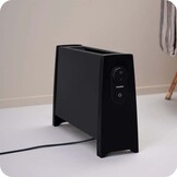 Elektrische Vrijstaande Radiator Adax Vilje +Wifi - 2000 Watt - Kleur Zwart