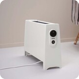 Elektrische Vrijstaande Radiator Adax Vilje +Wifi - 2000 Watt - Kleur Wit