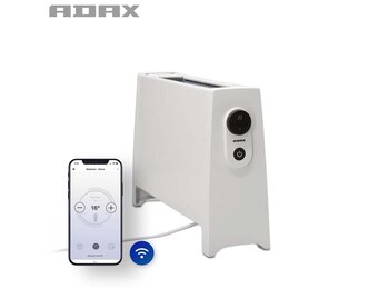 Elektrische Vrijstaande Radiator Adax Vilje +Wifi - 2000 Watt - Kleur Wit
