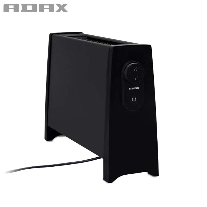 Elektrische Vrijstaande Radiator Adax Vilje - 2000 Watt - Kleur Zwart