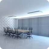 Infrarood Verwarmingspaneel K-Serie Wit IP54 32x75cm 200Watt