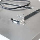 Infrarood Verwarmingspaneel IKP-Serie Wit IP54 59x59cm 300Watt
