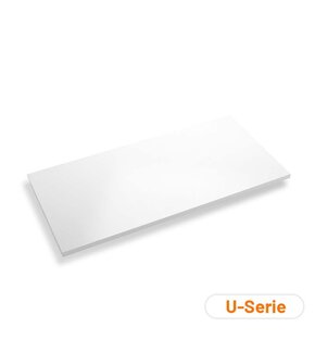 Infrarood Verwarmingspaneel U-Serie Wit IP54 60x120cm 600Watt