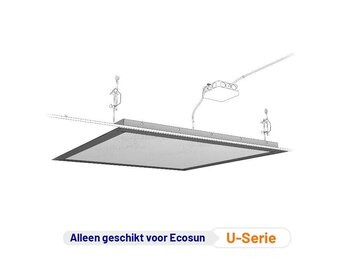 Infrarood Verwarmingspaneel Inbouwframe Ecosun U-Serie 60x60cm