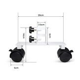 Infrarood Verwarmingspaneel Verrijdbare Voetsteun