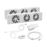 Radiatorventilator Booster 2 Watt Duo Set
