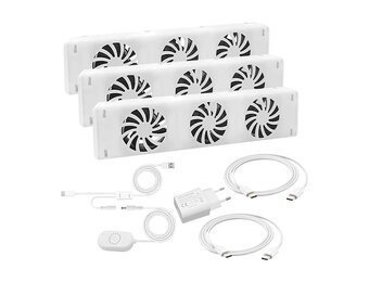 Radiatorventilator Booster 3 Watt Triple Set