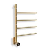 Elektrische Badkamer Radiator Phoenix 60Watt met Thermostaat - Goud