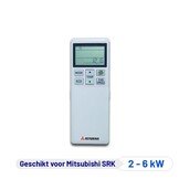 Originele Infrarood Afstandsbediening voor Mitsubishi H.I. Type SRK 2 - 6kW Airco's