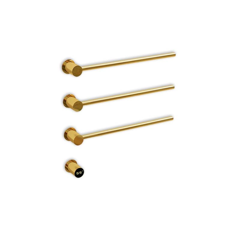 Elektrische Badkamer Radiator Griffin 30Watt met Thermostaat - Goud