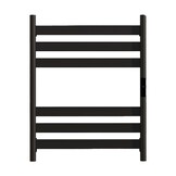 Elektrische Badkamer Radiator Huma 85Watt met Thermostaat - Zwart