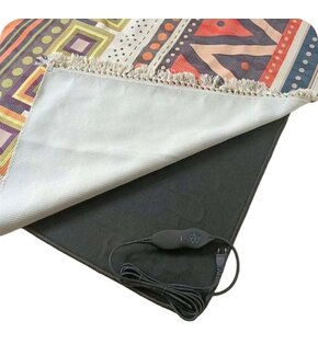 Elektrische Karpetverwarming 140x200cm 350W met bediening