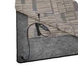 Elektrische Karpetverwarming 140x200cm 350W met bediening